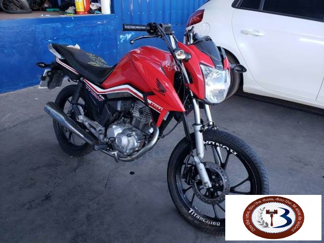 LOTE 002 HONDA CG 160 TITAN CBS FLEXONE 2019